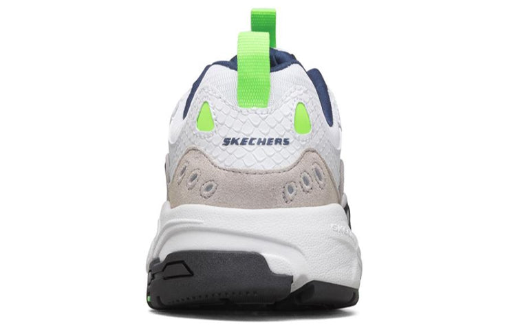 (WMNS) Skechers Stamina Sports Shoes White/Black/Green 88888383-WNVL