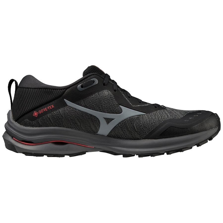 Mizuno Wave Rider GTX Trail Running Sneakers 'Iron Gate Oyster Mushroom Bittersweet' J1GC217902