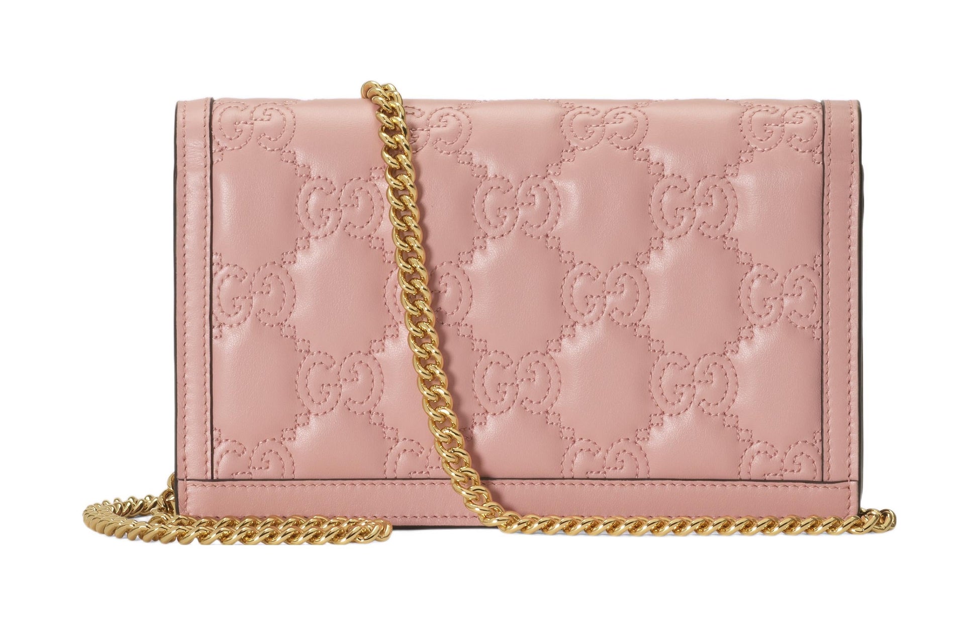 (WMNS) Gucci GG Matelass Chain Wallet 'Light Pink' 723787-UM8IG-5909