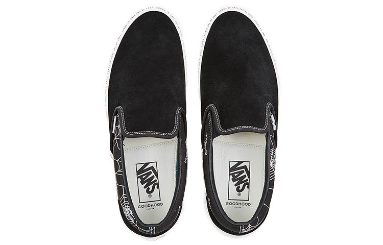 Vans Vault X GOODHOOD OG CLASSIC SLIPON LX Black VN0A45JKRJZ