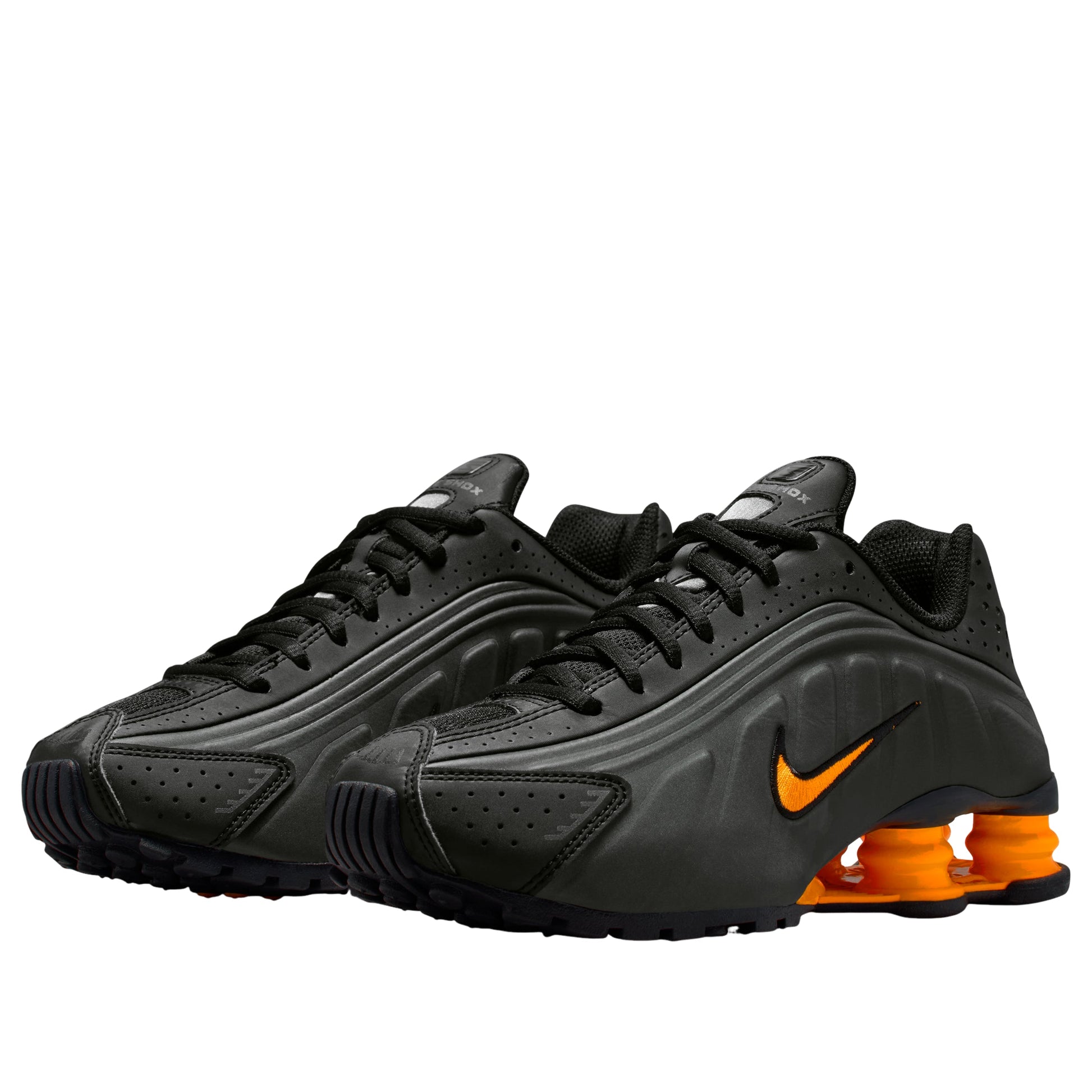 (GS) Nike Shox R4 'Black Bright Ceramic' CW2626-007
