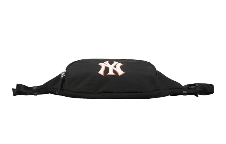 MLB NY New York Yankees Retro Logo fanny pack Black Purple 32BGC2011-50L