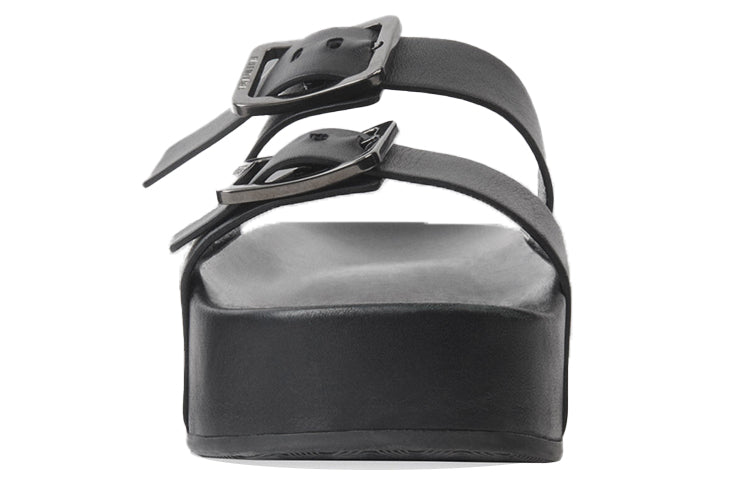 (WMNS) Balenciaga Mallorca Sandals Black 656842WA2M61010