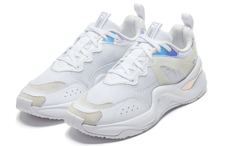 (WMNS) PUMA Rise Glow 'White Iridescent' 372855-01