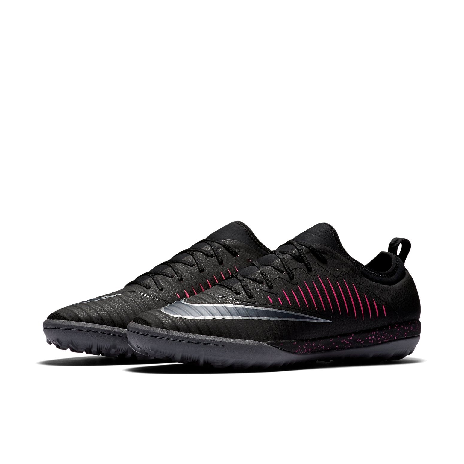 Nike MercurialX Finale II TF 'Black Pink Blast' 831975-006