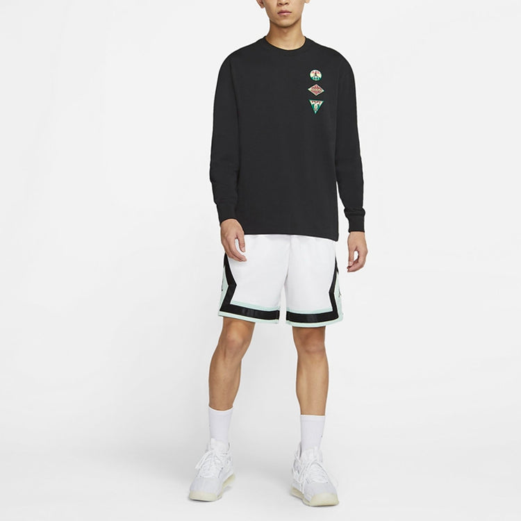 Air Jordan logo Sports Knit Sweatshirt Men's Black CT3668-010