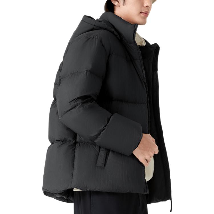 Skechers Hooded Down Jacket 'Black' L422M002