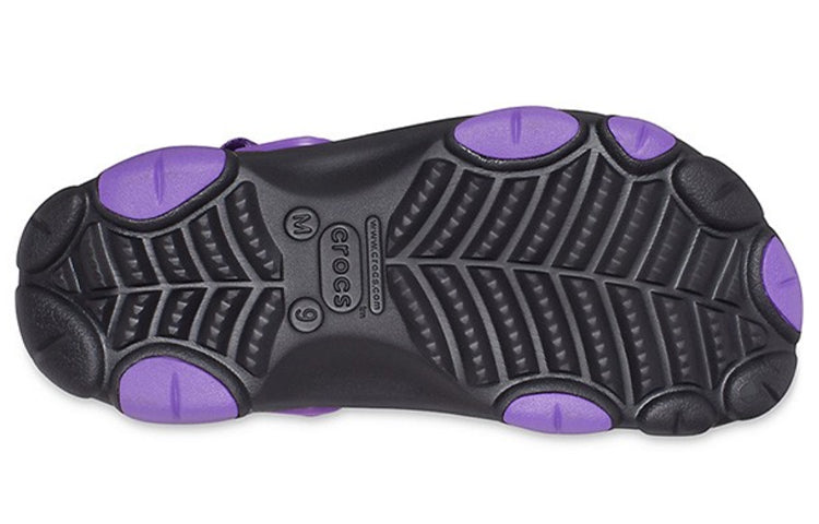 Crocs Classic Clog Black Purple Sandals 'Black Purple' 206340-09V