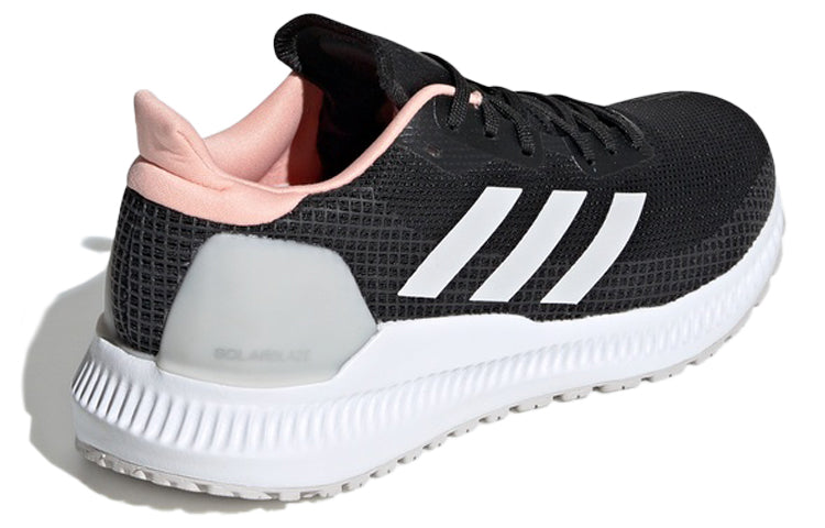 (WMNS) adidas Solar Blaze 'Black White Pink' EF0817
