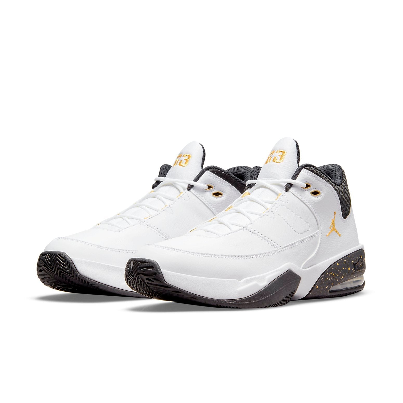 Air Jordan Max Aura 3 Mid-Top White/Black/Gold CZ4167-100