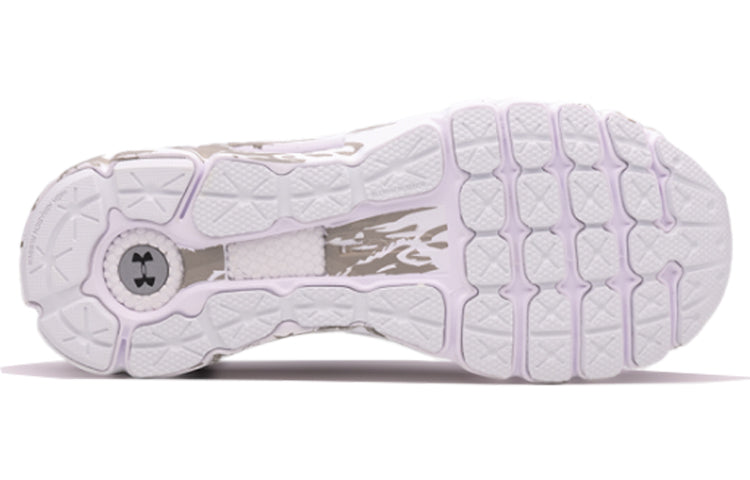 (WMNS) Under Armour Hovr Infinite Camo 'White Grey' 3022503-100