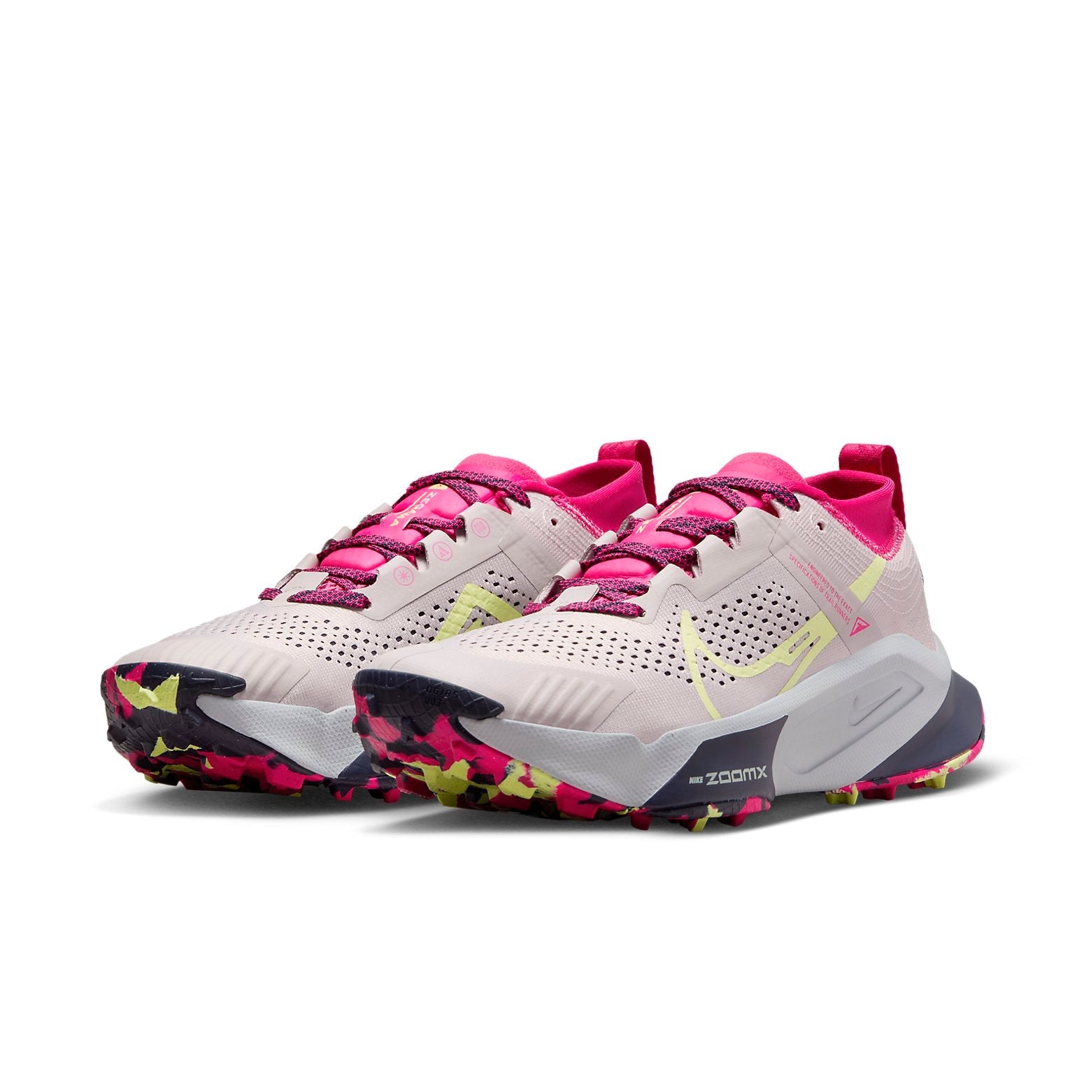 (WMNS) Nike ZoomX Zegama 'Platinum Violet Luminous Green' DH0625-002