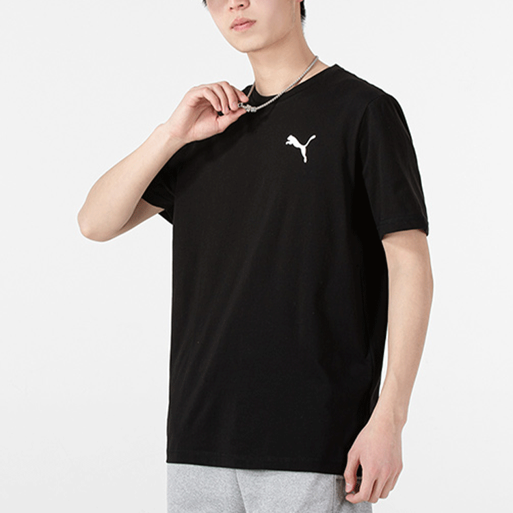 PUMA Active Soft Tee 'Black White' 588869-01