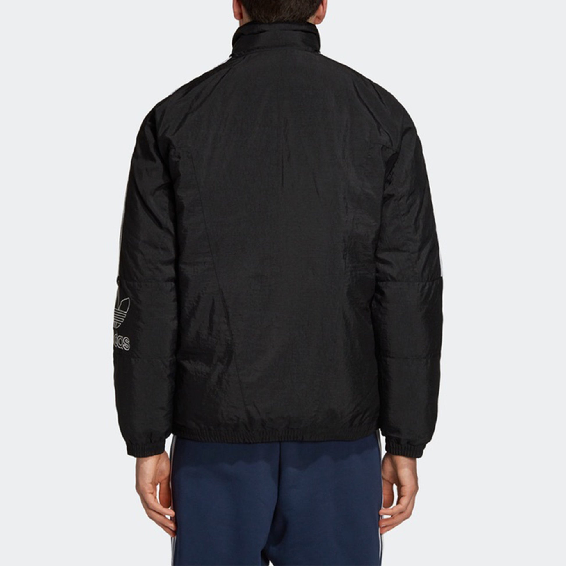 adidas originals Outline Tref Lg Stay Warm Sports Stand Collar Down Jacket Black DH5000