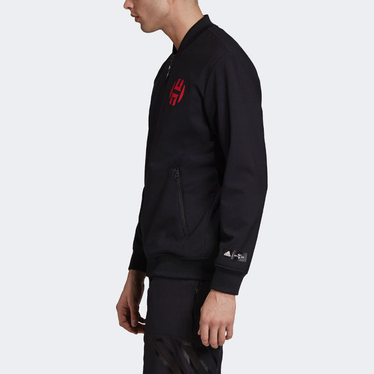 adidas Cny Harden Jkt Basketball Sports Jacket Black EA2356