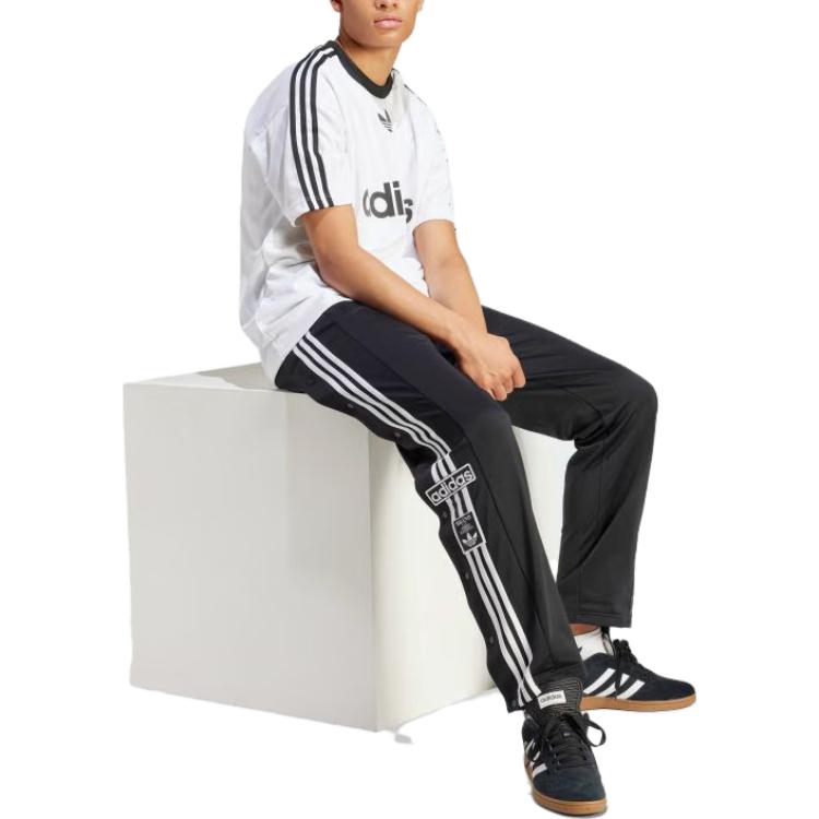adidas Adicolor Tee Asia Sizing 'White Black' IM9459