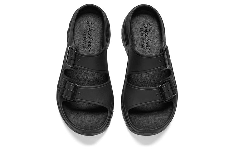 (WMNS) Skechers D'Lites 2.0 'Black' 111246-BBK