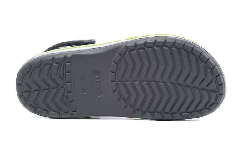 (GS) Crocs Bayaband Clog 'Grey Lime Punch' 207019-0GX