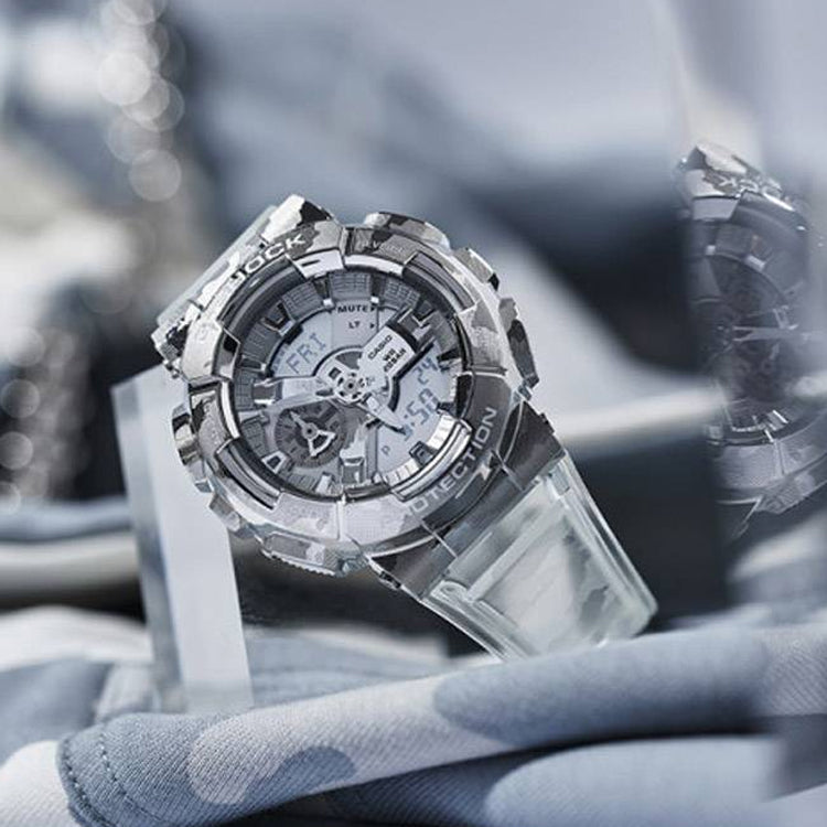 CASIO G-Shock Analog-Digital 'Grey White' GM-110SCM-1APR-PERSON