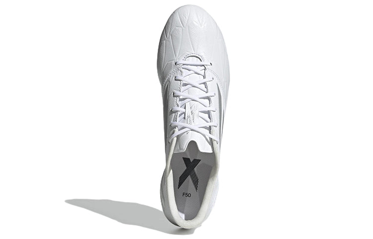 adidas Adizero F50 4 Leather FG 'White Silver Metallic' GX3911