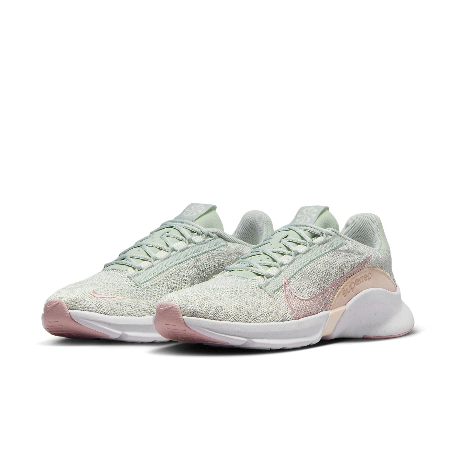 (WMNS) Nike SuperRep Go 3 Flyknit Next Nature 'Pale Ivory Guava Ice' DH3393-006