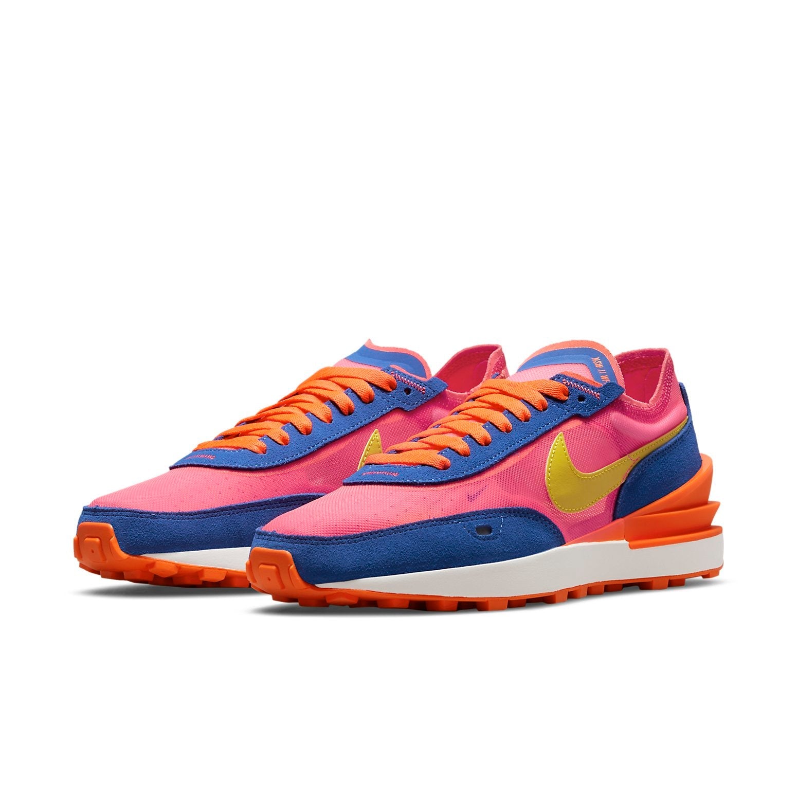 (WMNS) Nike Waffle One 'Racer Blue Hyper Pink' DC2533-400