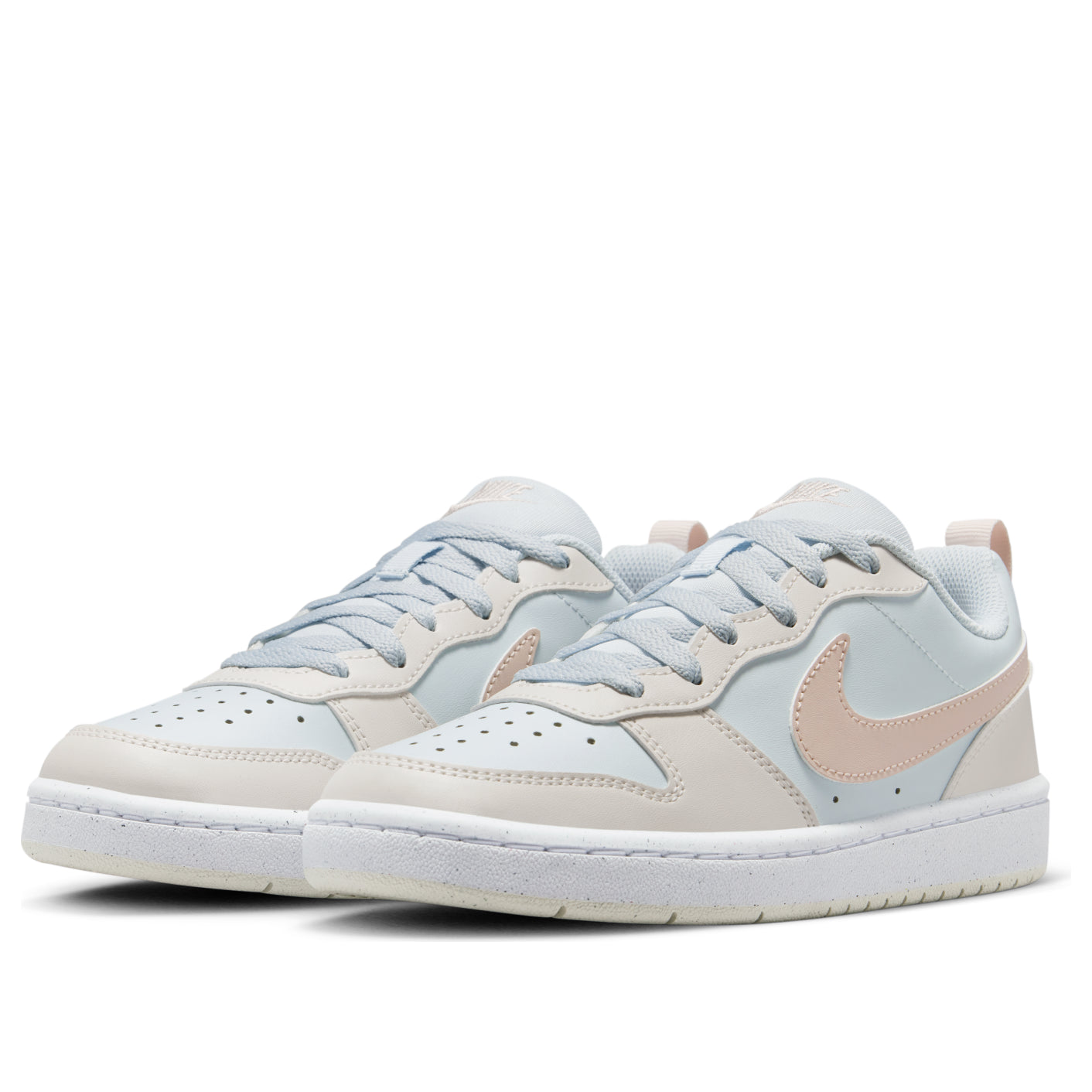 (GS) Nike Court Borough Low Recraft 'Light Blue Gray' DV5456-404