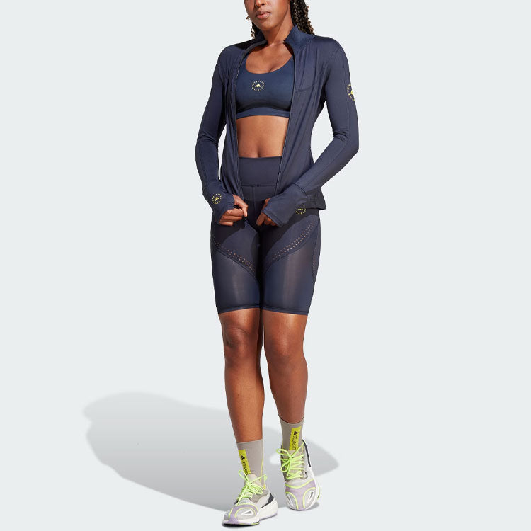 (WMNS) adidas X Stella McCartney TruePurpose Power Impact Training Bra 'Navy Blue' IB5523