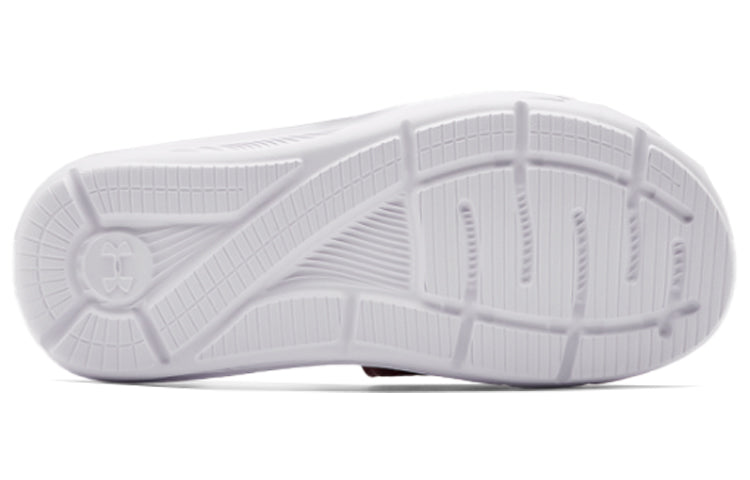 (WMNS) Under Armour Ignite 9 Slide 'White Hushed Pink' 3022717-102