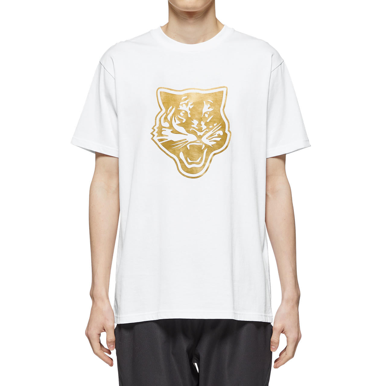 Onitsuka Tiger Logo Graphic Tee 'White Gold' 2183A950-102