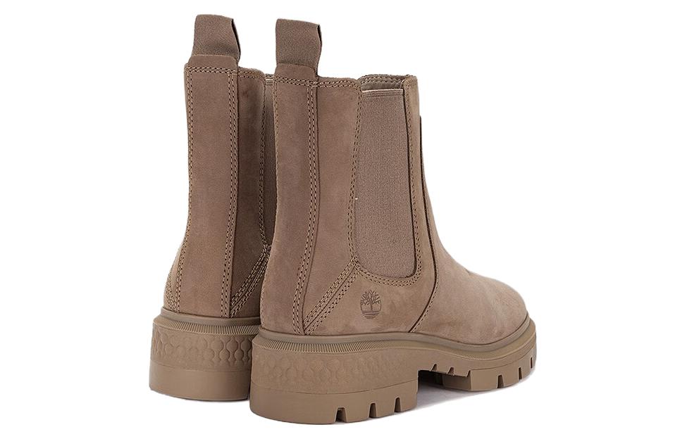 (WMNS) Timberland Cortina Valley Chelsea Boots 'Taupe Nubuck' A41EW
