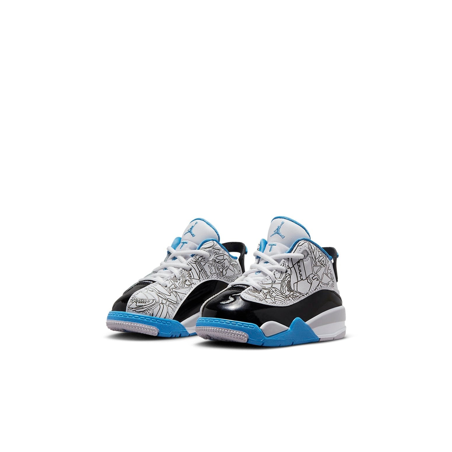 (TD) Air Jordan Dub Zero 'White University Blue' DV1358-114