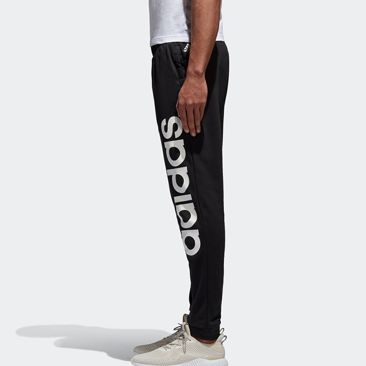 adidas Training Elastic Knit Sports Pants Black AB6066