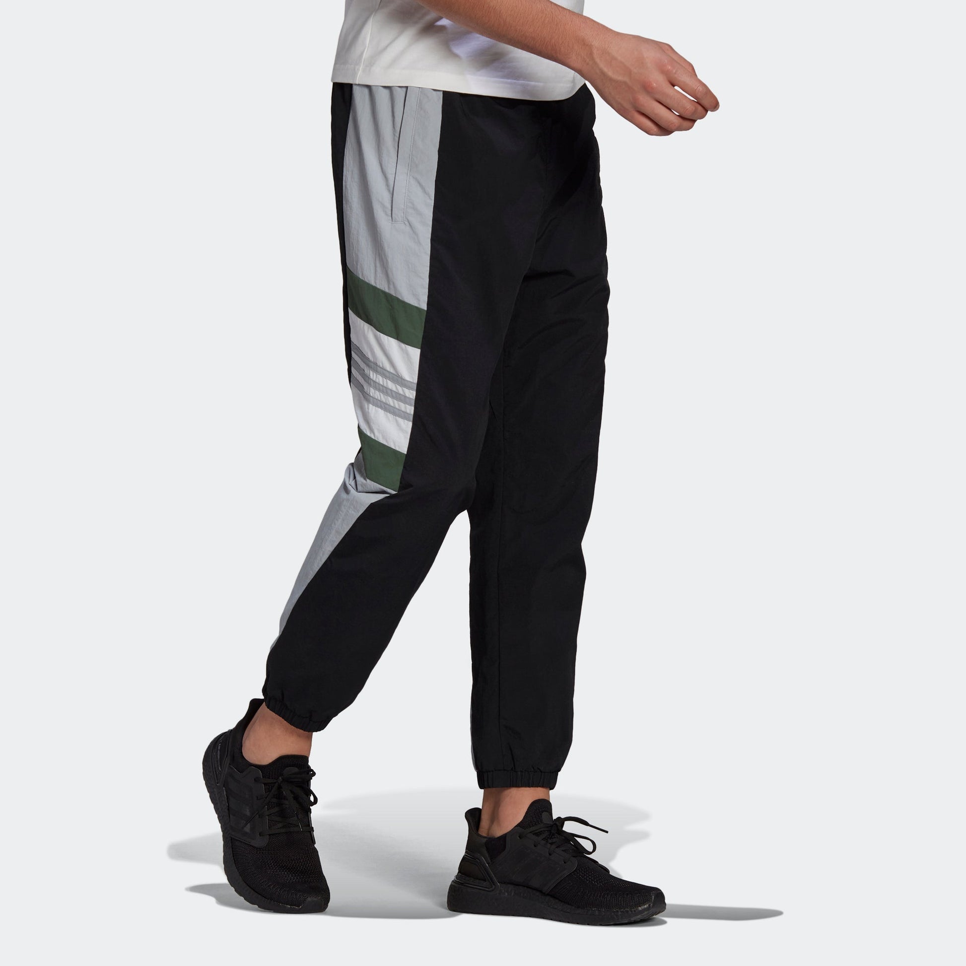 adidas Ub Pnt Wv Cb Colorblock Bundle Feet Training Sports Pants Black GU1742
