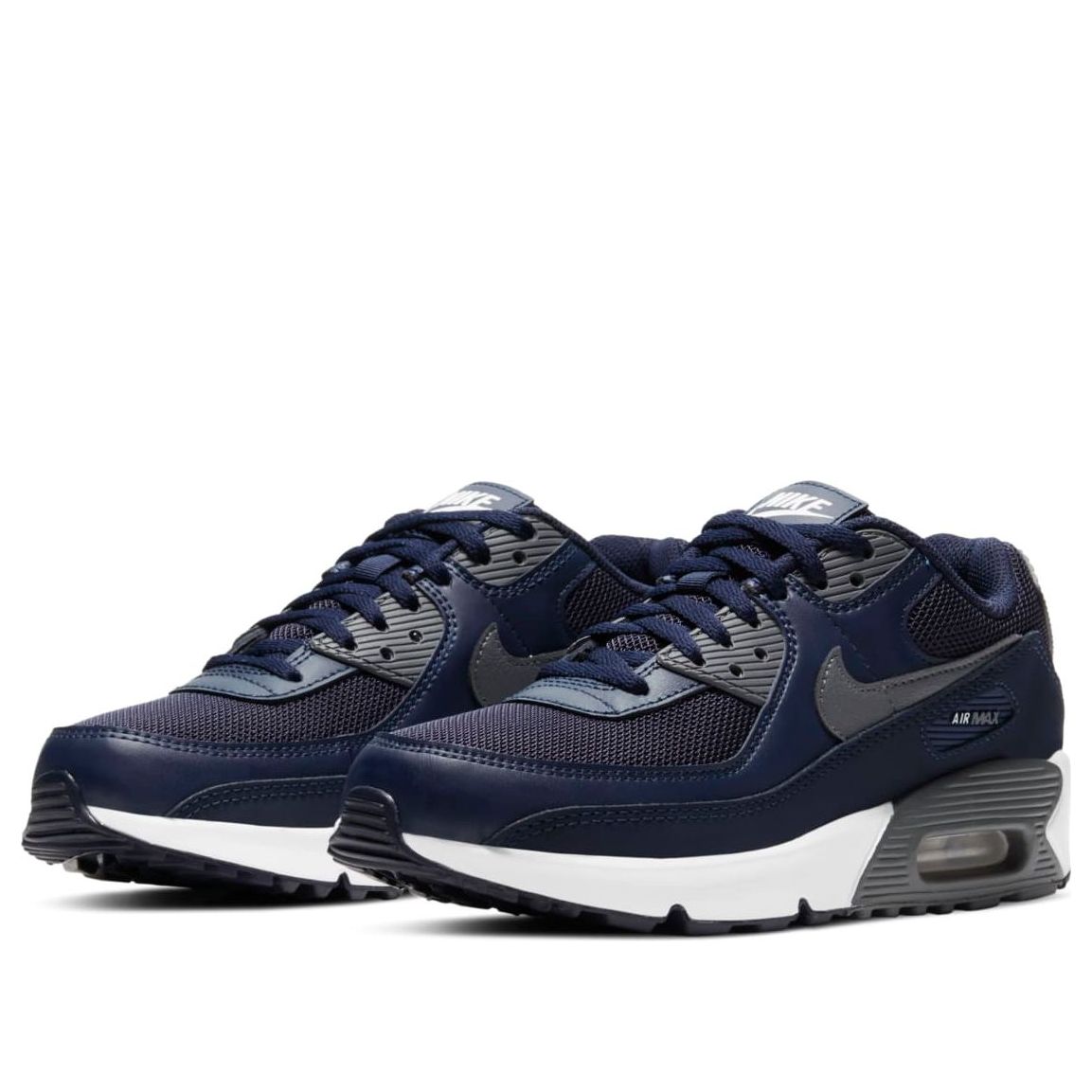 (GS) Nike Air Max 90 'Blue Black White' DJ4614-400