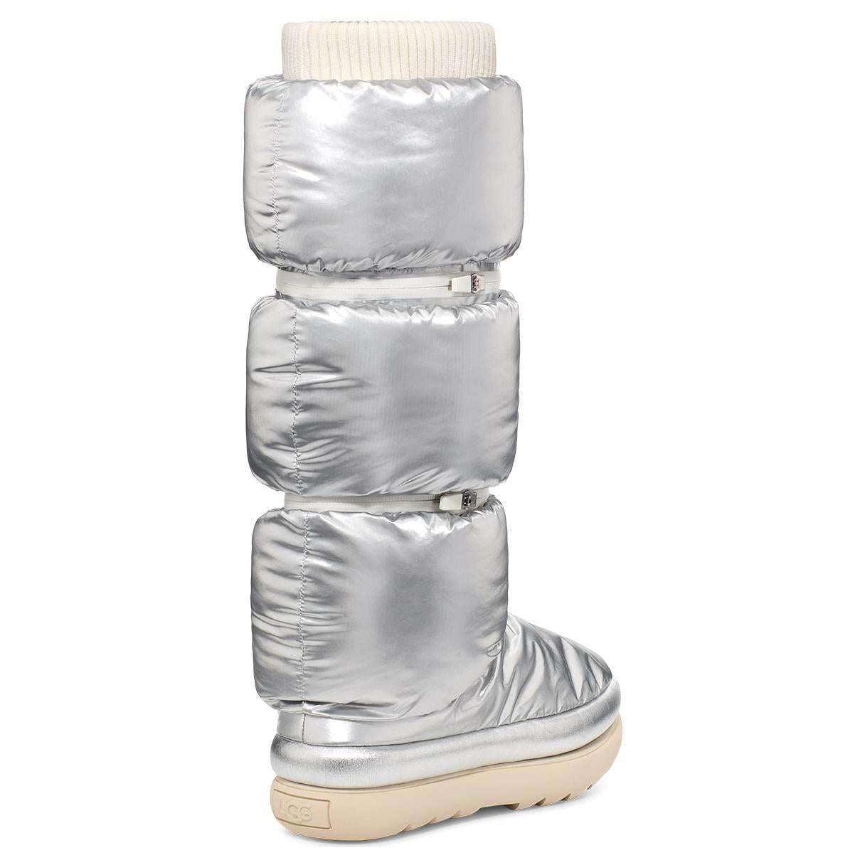 (WMNS) UGG Classic Maxi Ultra Tall Boot 'Metallic Silver' 1135152-MSLV