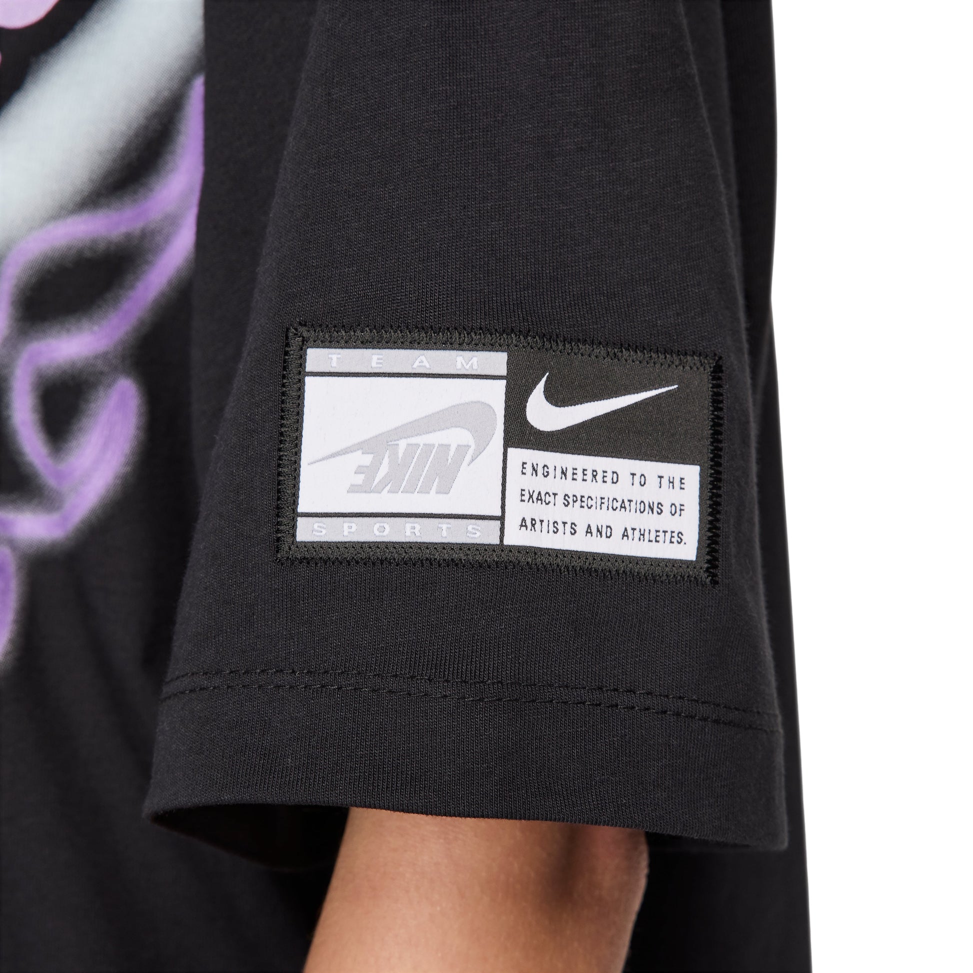 (WMNS) Nike Sportswear Oversized T-shirt Asia Sizing 'Black' FZ1147-010