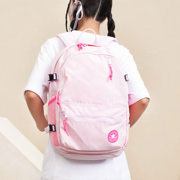 Converse Straight Edge Backpack 'Sakura Pink' 10021019-A02