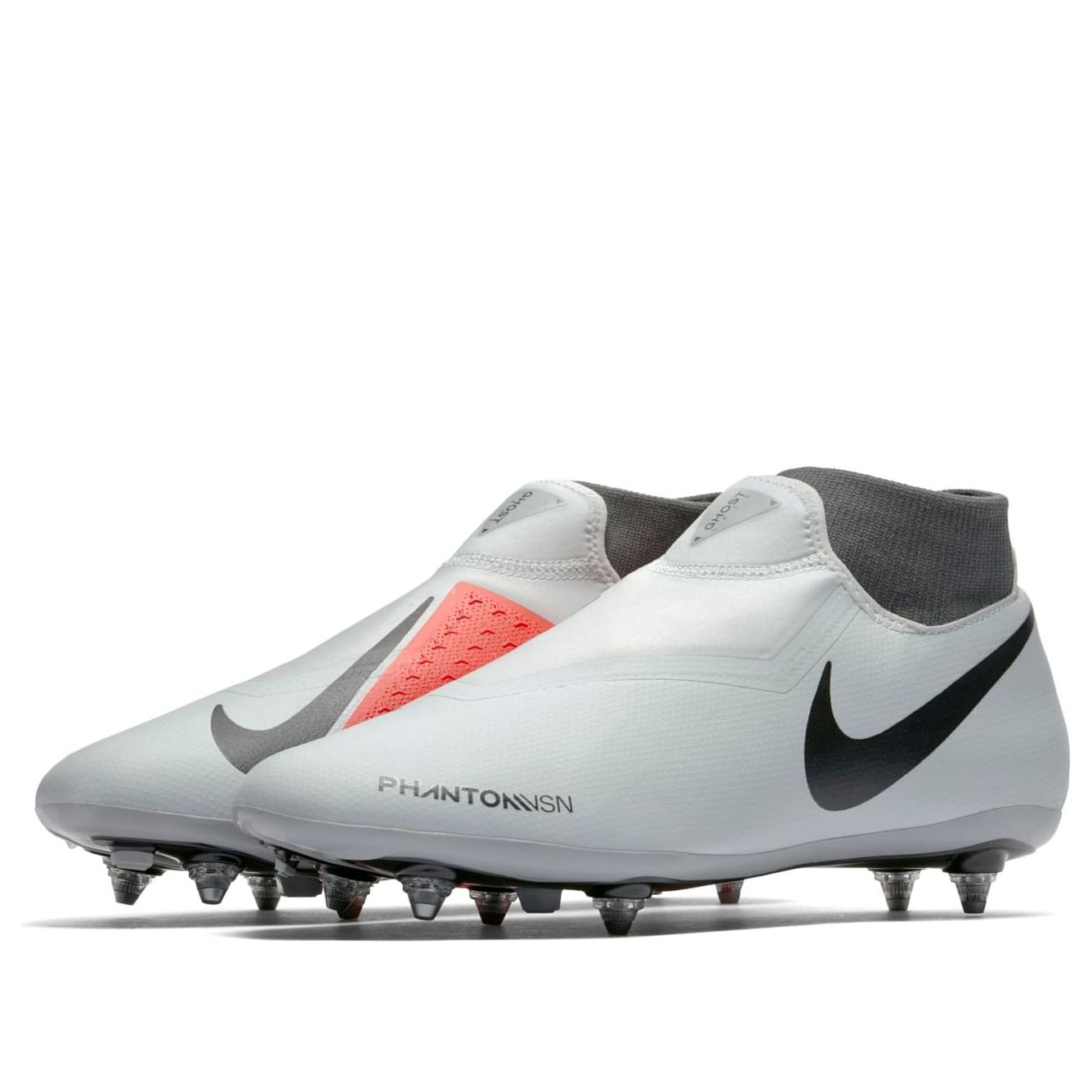 Nike Phantom Vision Academy DF SG 'Grey Black Red' AO3260-060