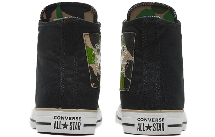 Converse Chuck Taylor All Star 'Black White Camo Patch' 167179C