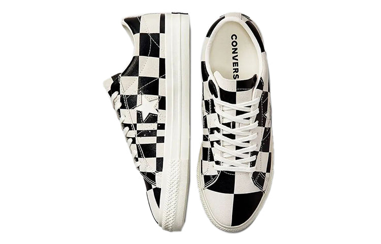 Converse One Star Low 'Warped Board - White Black' 172352C