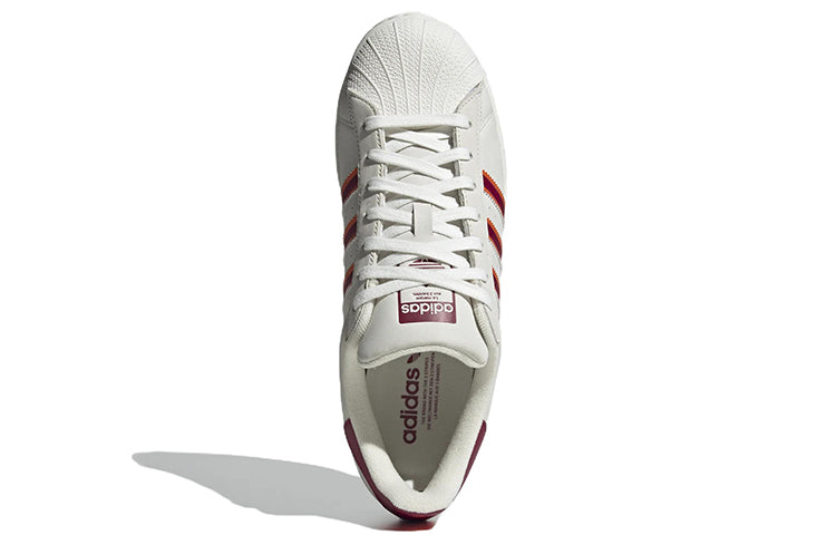 adidas originals Superstar 'White Red Orange' HQ8867