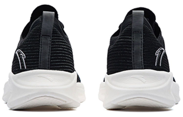 (WMNS) ANTA Hydrogen Run 3 Low 'Black Silver White' 122225540-5