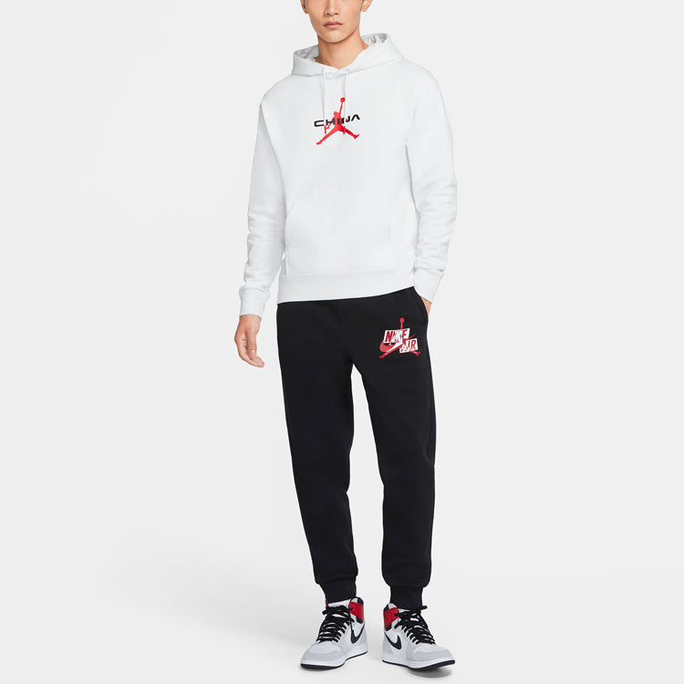 Air Jordan Fleece Casual Long Pants/Trousers Men's Black DB6759-010