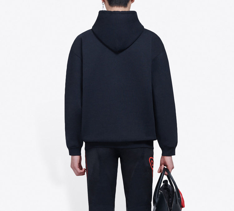 Men's Balenciaga Symbolic Chest Logo Black 570811TIV511070