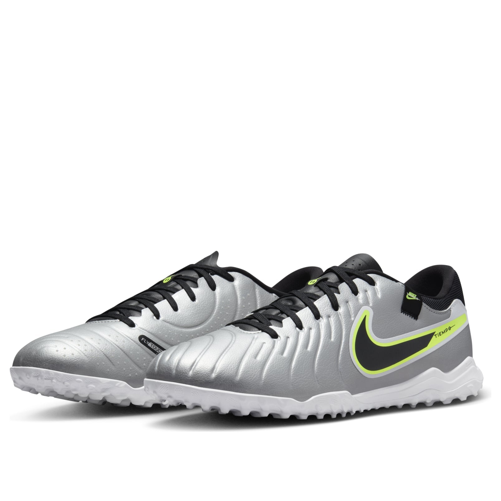 Nike Tiempo Legend 10 Academy TF 'Metallic Silver Black Volt' DV4342-001