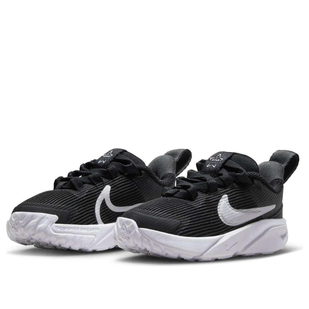 (TD) Nike Star Runner 4 'Black Summit White' DX7616-001