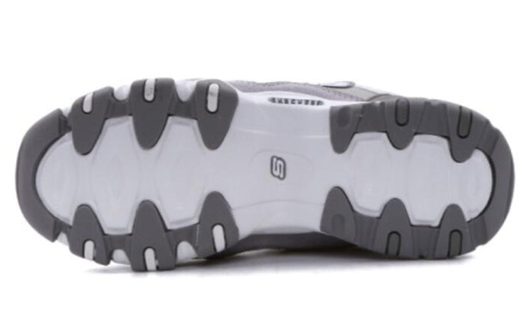 (WMNS) Skechers D'lites 2.0 Grey/White 99999693-WGY
