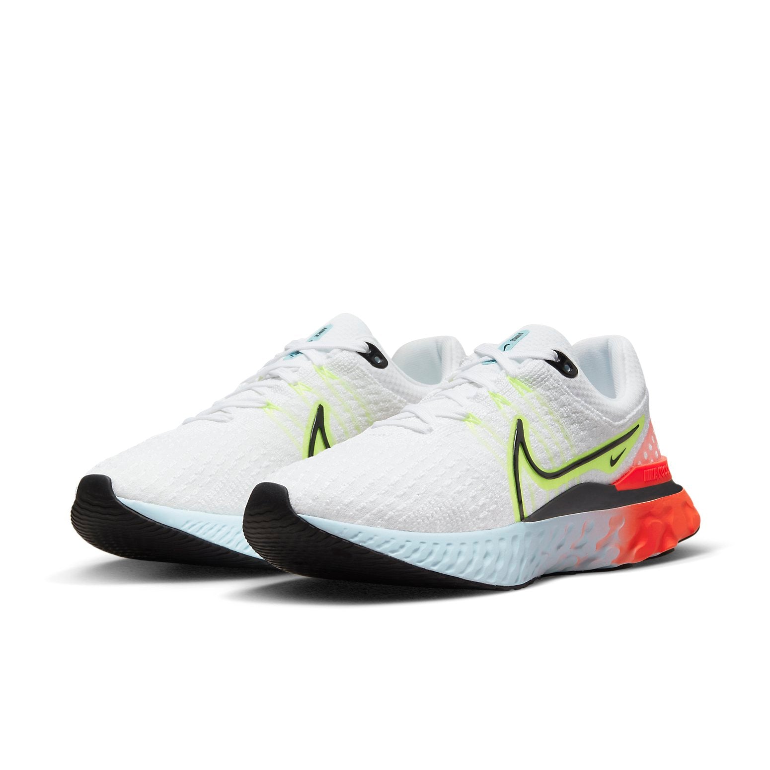 (WMNS) Nike React Infinity Run Flyknit 3 'White Volt' DX3351-100