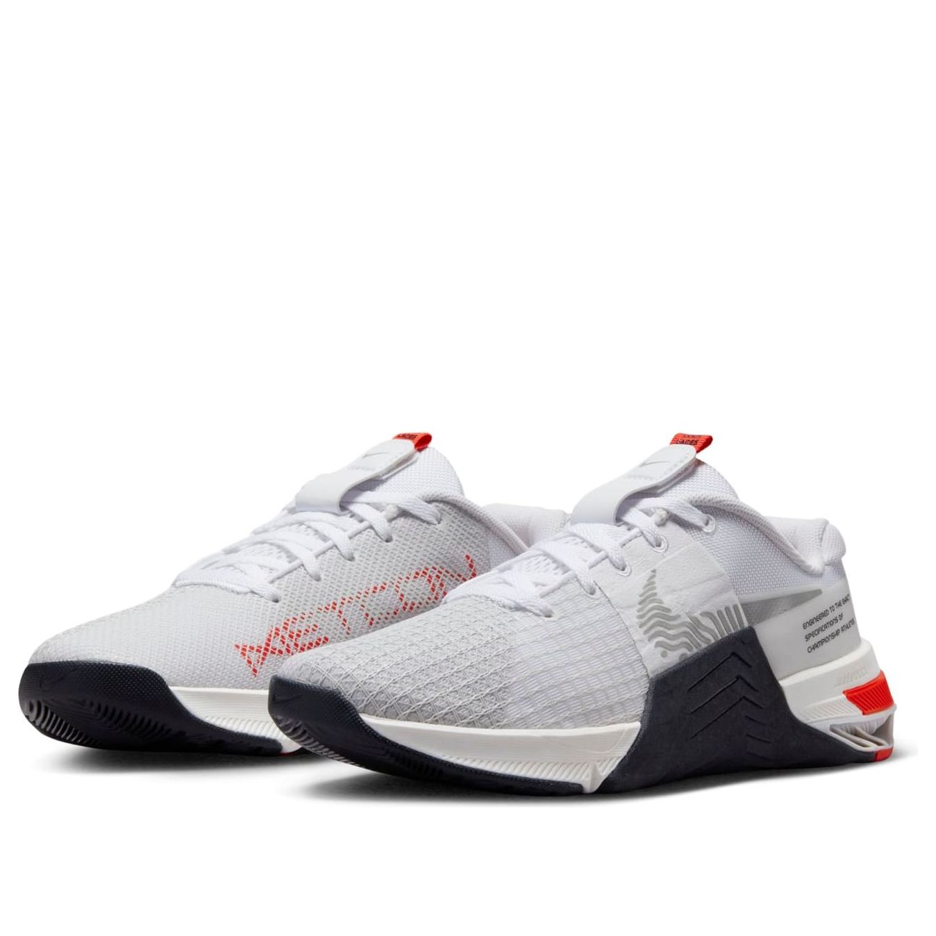 (WMNS) Nike Metcon 8 'White Black Picante Red' DO9327-102